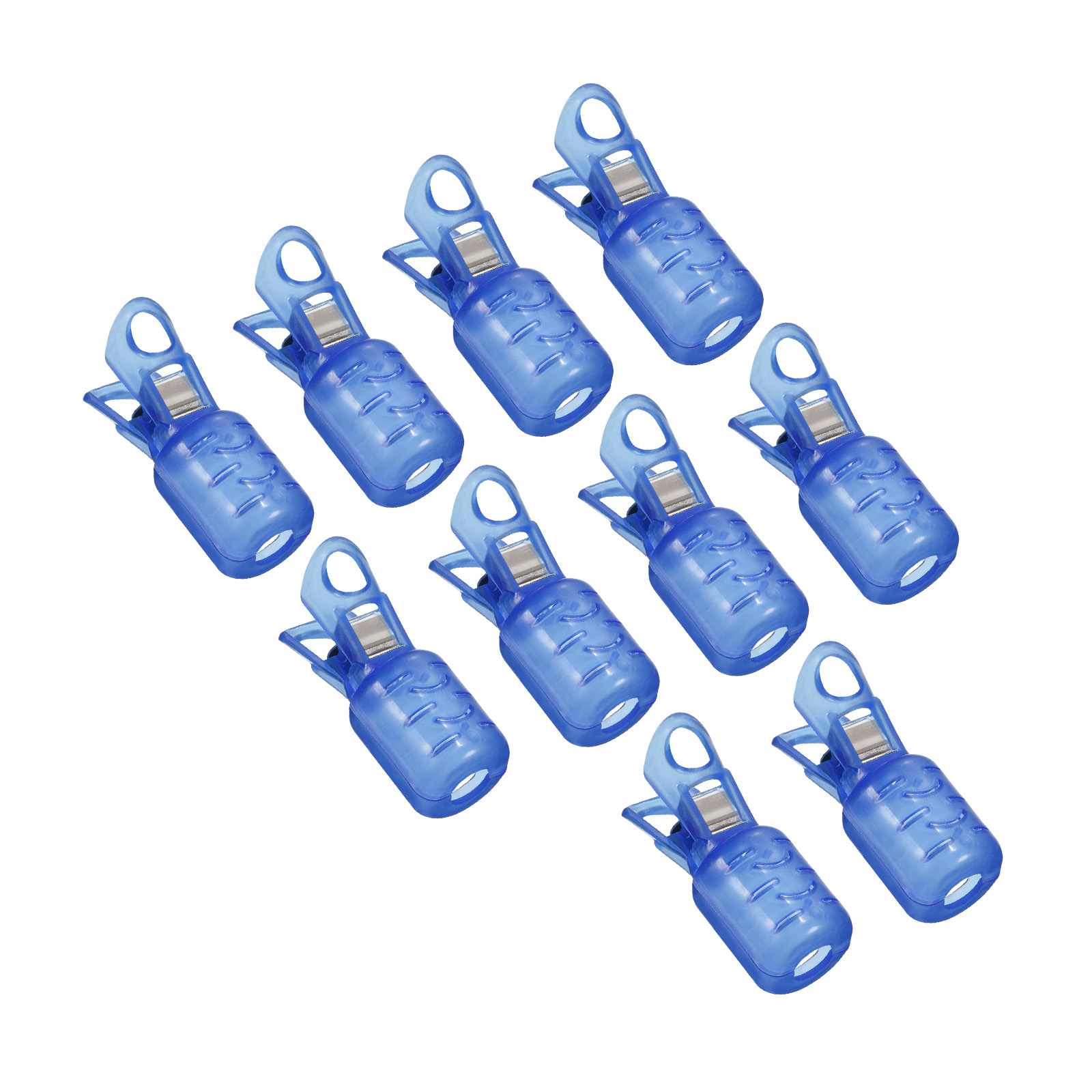 Fishing Hook Box - 10 ชิ้นขนาดเล็กปลาหมึก Jig Hook Protector กรณีตะขอตกปลาครอบคลุม