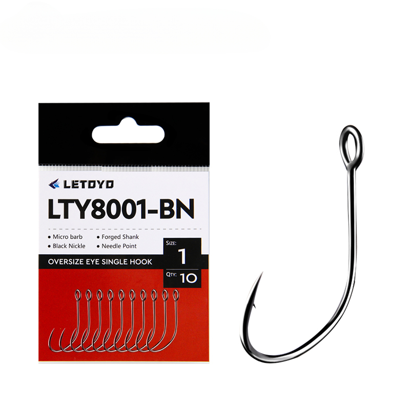 Fishing Hook Weedless - 20pcs เหล็กคาร์บอนสูงเหล็กคาร์บอน Fishhook Wacky Weedless หนอนเบสตกปลา
