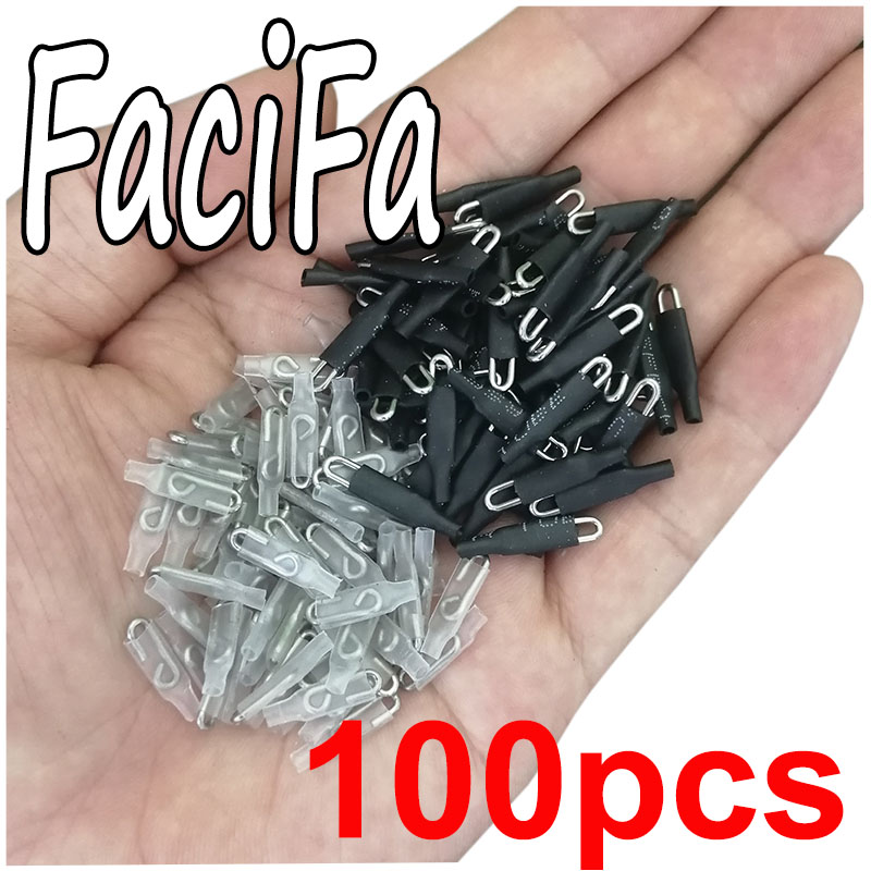 Fishing Hook Stainless Steel - 100 ชิ้น Enganche Rapido Fast Fishing