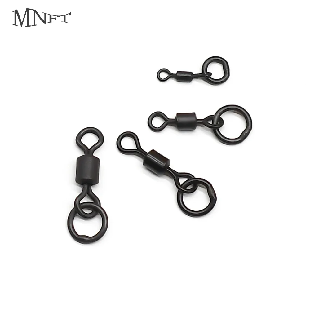 Fishing Hook Size - MNFT 50PCS Micro Flexi Hook หมุน