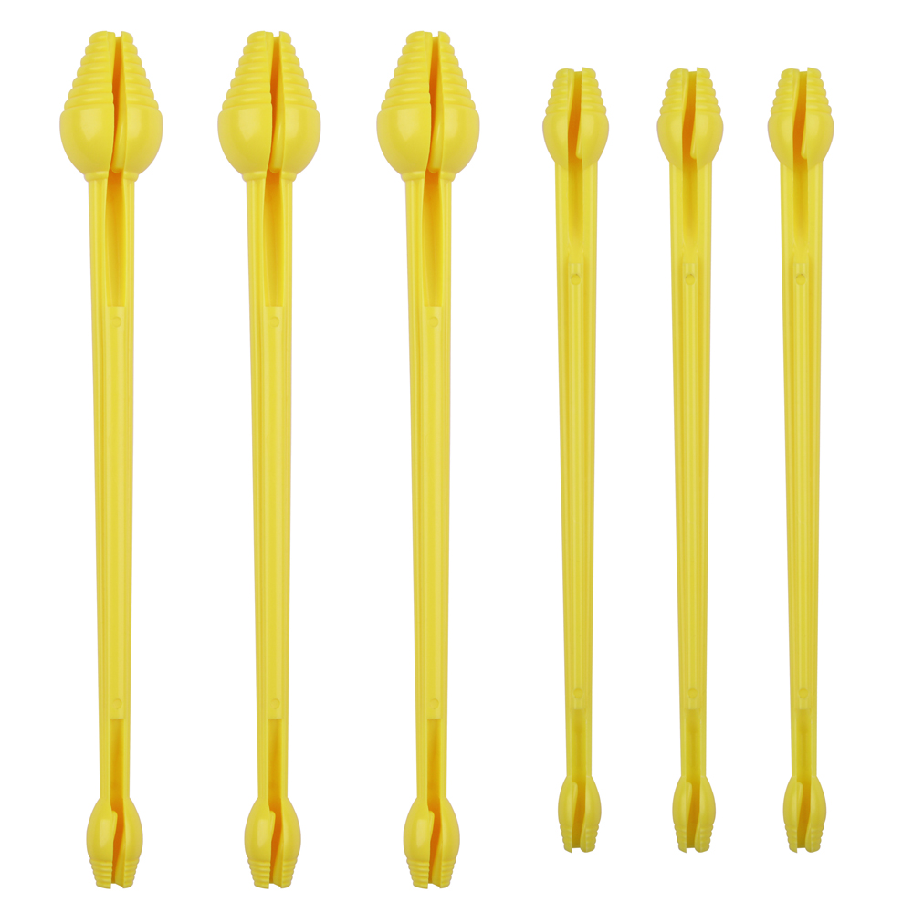 Fishing Hook Remover - 6 ชิ้นตะขอตกปลา Disgorger Snelled พลาสติกตกปลา Hook