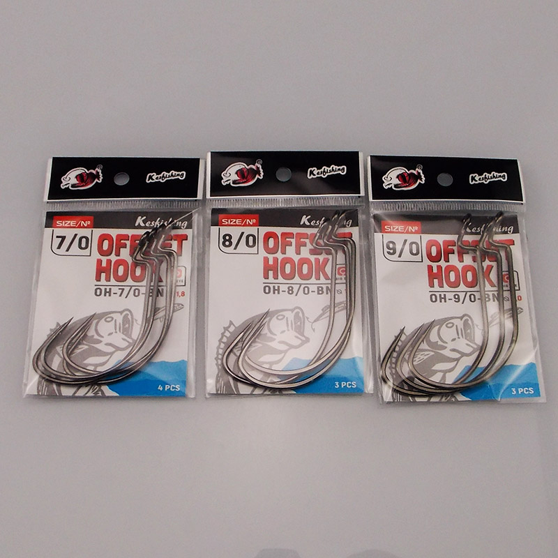 เบ็ดตกปลา ESFISHING แบบออฟเซ็ต - Fishing Hook Offset บทวิจารณ์และราคา