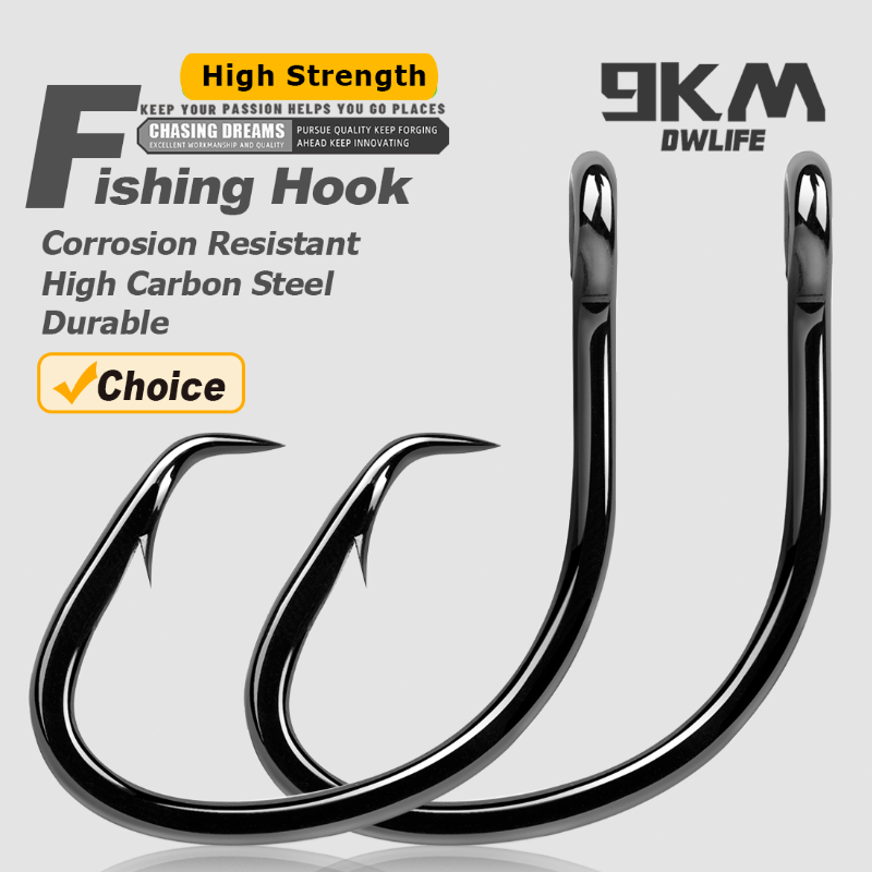 9KM ตะขอวงกลม 25 ~ 50 ชิ้นตะขอ - Fishing Hook Circle บทวิจารณ์และราคา