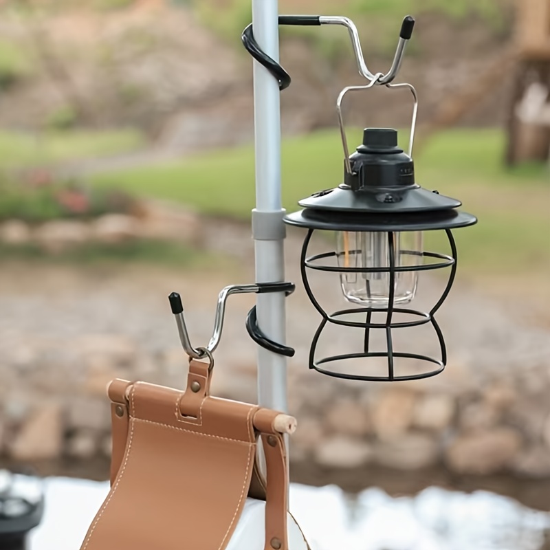 ตะขอแขวนโคมไฟสแตนเลสแบบพกพา สำ - Fishing Hook บทวิจารณ์และราคา