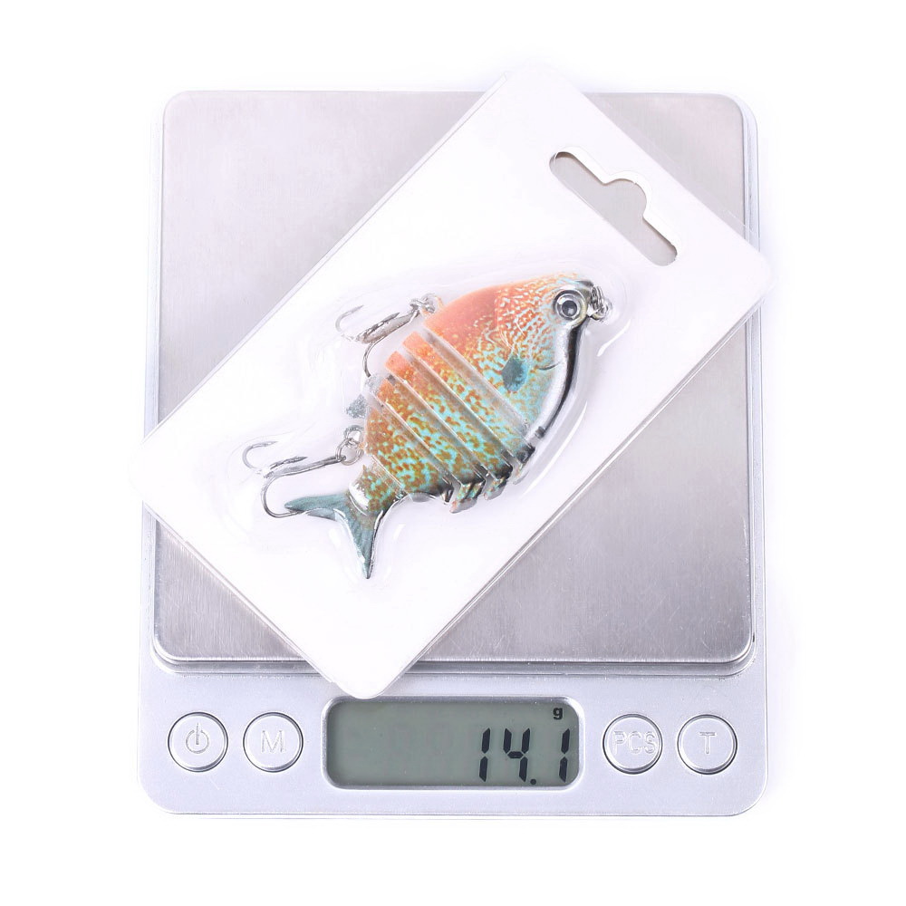 63mm 9.3g เหมือนจริงปลานิล Swi - Fishing Hook Treble บทวิจารณ์และราคา