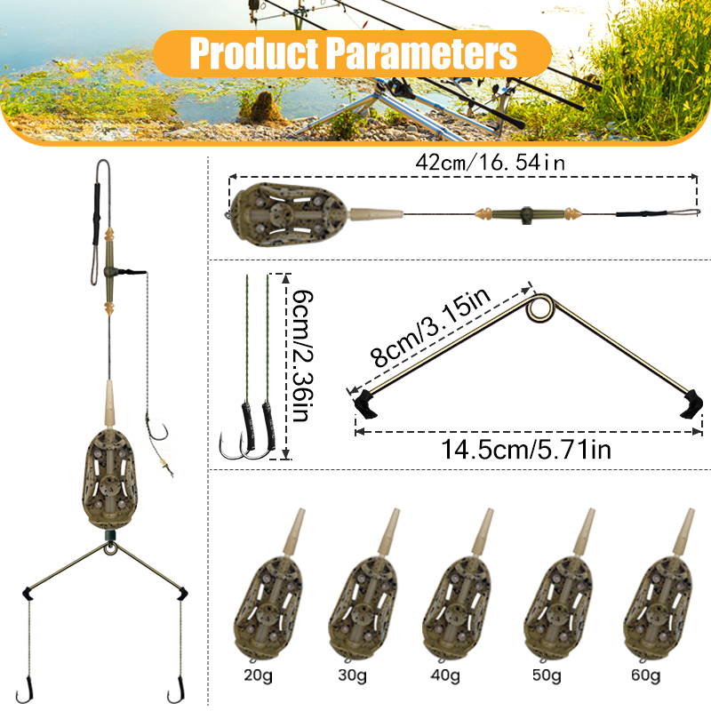 แท่นขุดเจาะผมปลาคาร์พแบบผูกไว้ - Fishing Hook Assortment บทวิจารณ์และราคา