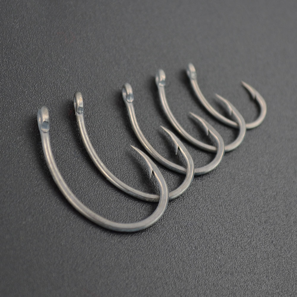 Hirisi ปลาคาร์พตะขอตกปลา 50 ชิ - Fishing Hook Circle บทวิจารณ์และราคา