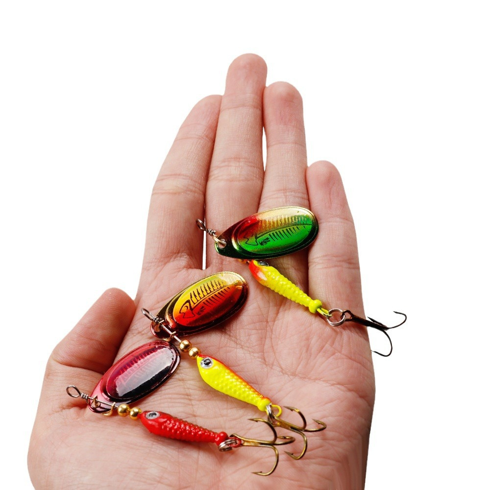 10 ชิ้น/เซ็ต Spinner Lures 9.1 - Fishing Hook Treble บทวิจารณ์และราคา