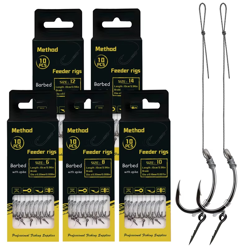 ชุดอุปกรณ์ตกปลาคาร์พแบบใหม่ YO - Fishing Hook Assortment บทวิจารณ์และราคา