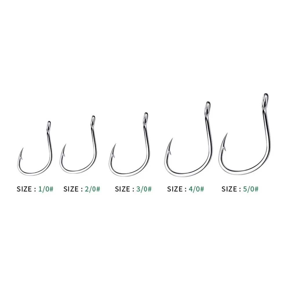 แหวน Eye Fishhooks ตะขอตกปลา S - Fishing Hook Circle บทวิจารณ์และราคา