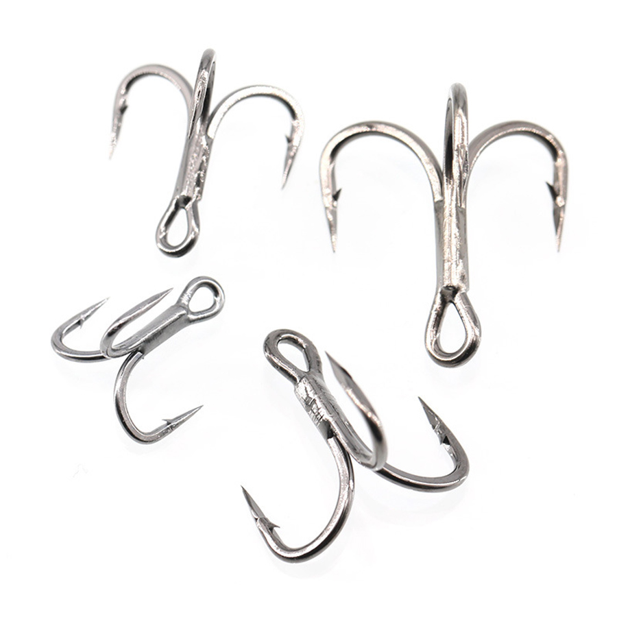 ตกปลา Treble Hook 6X คาร์บอนสต - Fishing Hook Assortment บทวิจารณ์และราคา